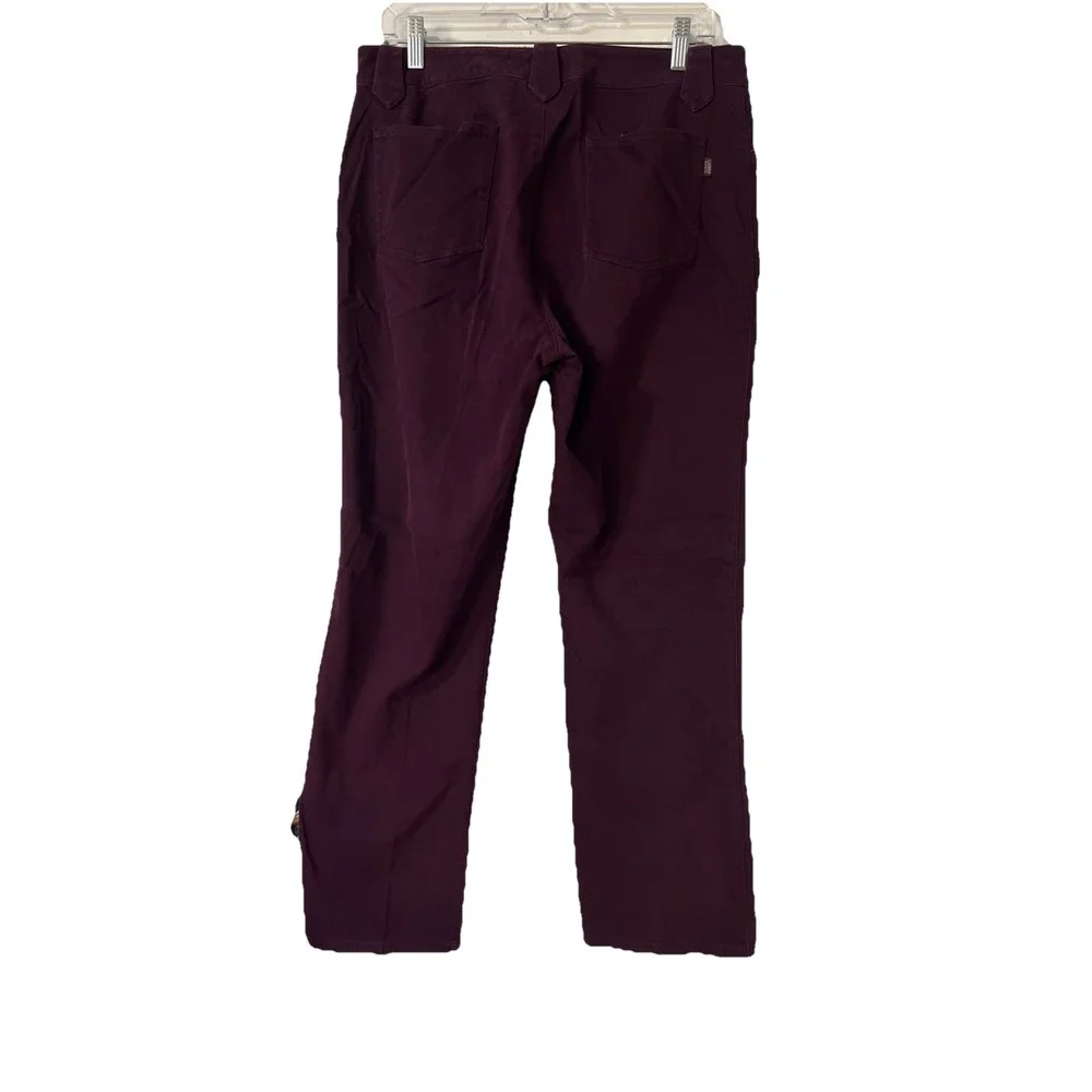 Lauren Jeans Co Ralph Lauren Pants Womens 12 High Rise Straight Classic‎ Fit Red